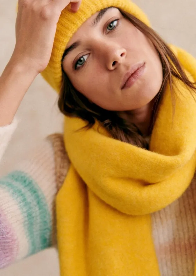 Szane Scarves Womens Marianne Scarf Yellow
