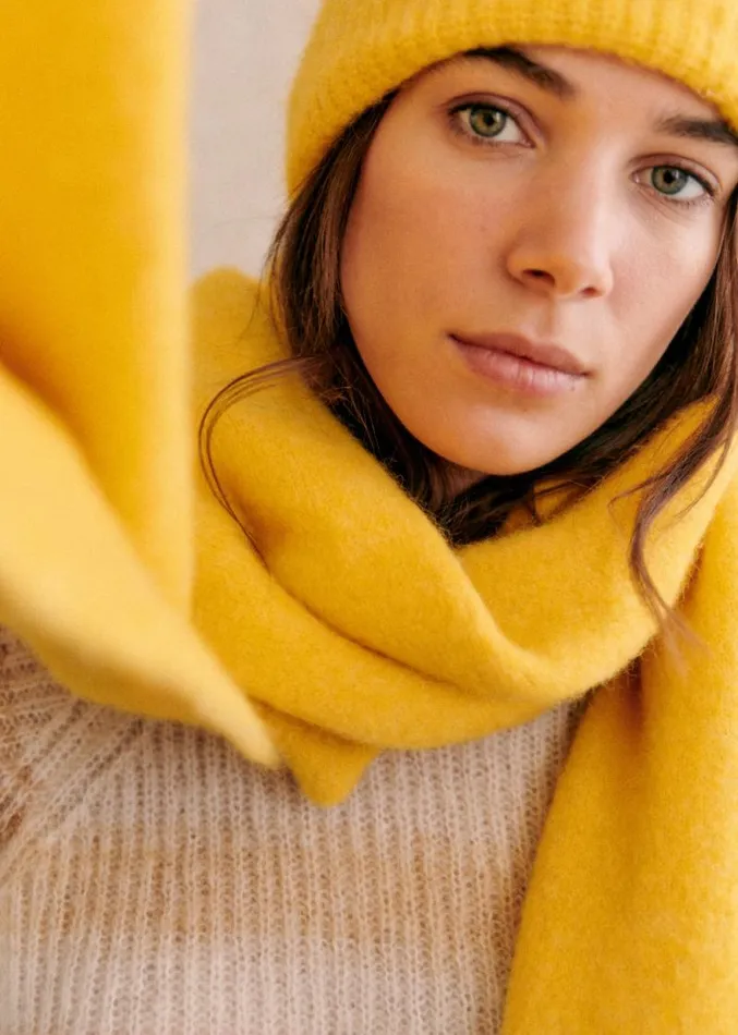 Szane Scarves Womens Marianne Scarf Yellow