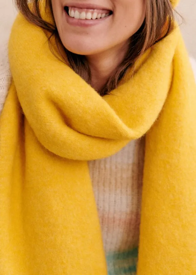 Szane Scarves Womens Marianne Scarf Yellow