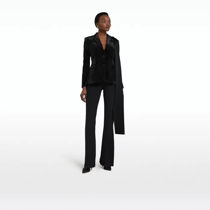 Safiyaa Emma Black Jacket Women Jackets and Coats