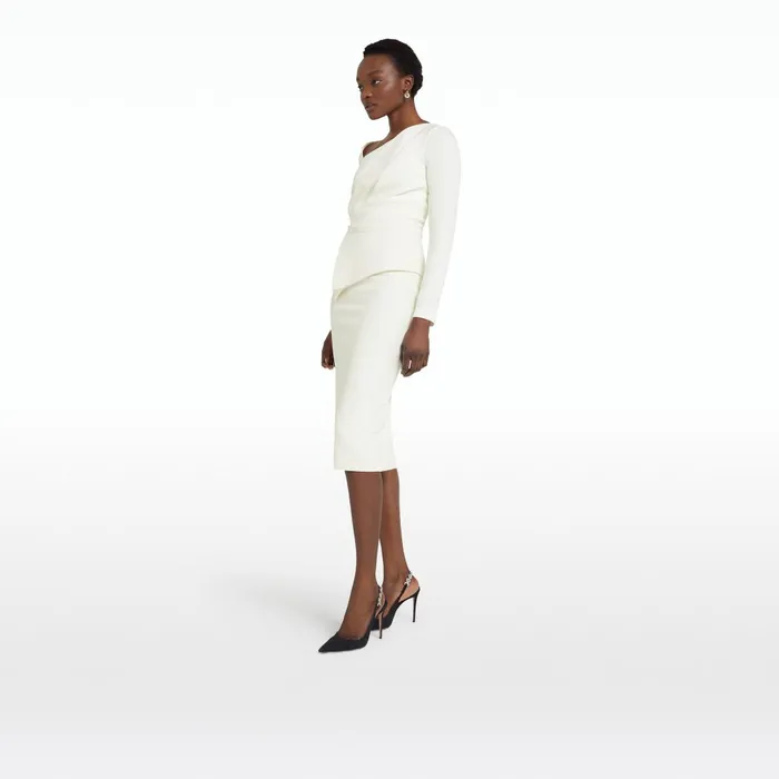 Safiyaa Farran Ivory Top Women Tops