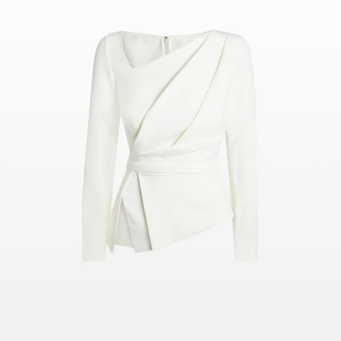 Safiyaa Farran Ivory Top Women Tops
