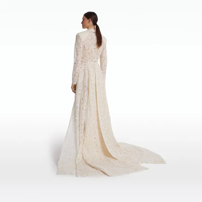 Safiyaa Gregoria Ivory Jacket Women Jackets and Coats