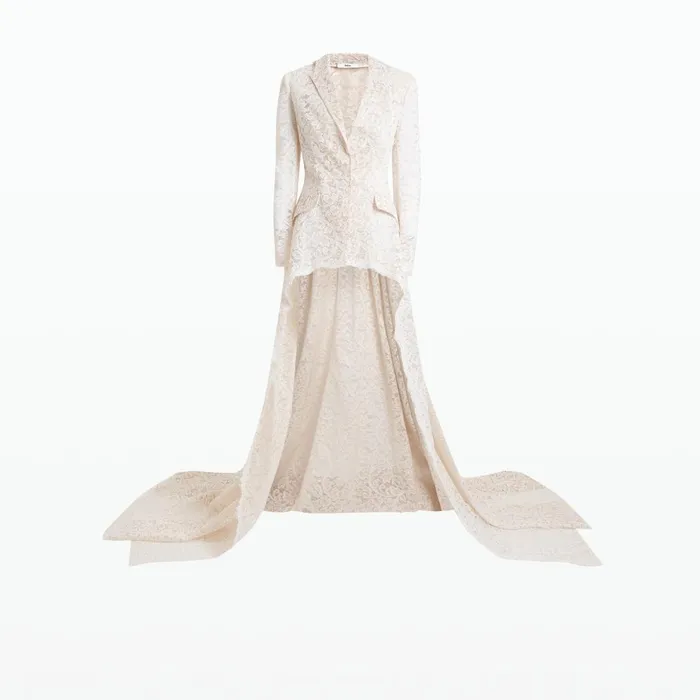 Safiyaa Gregoria Ivory Jacket Women Jackets and Coats