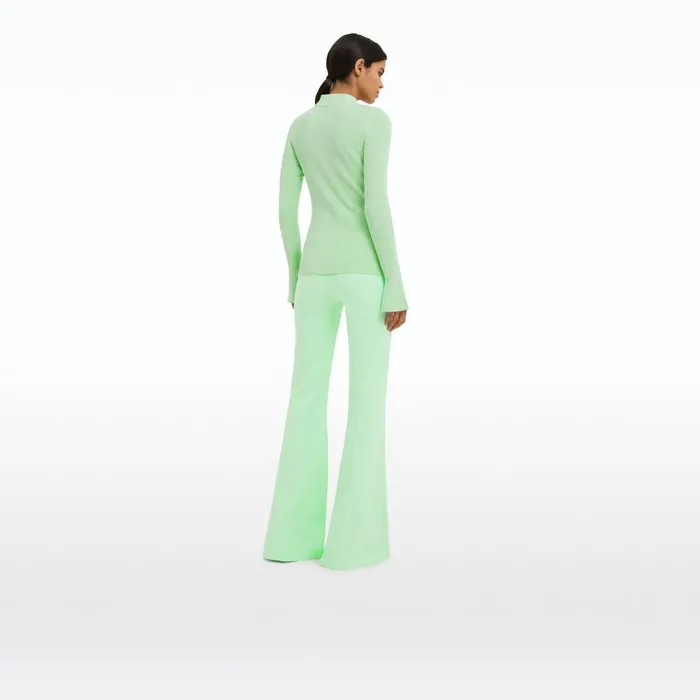 Safiyaa Halluana Brook Green Trousers Women Trousers