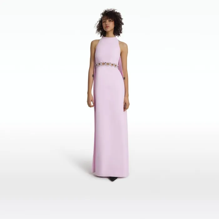 Safiyaa Joulia Lilac Snow Gown Women Dresses