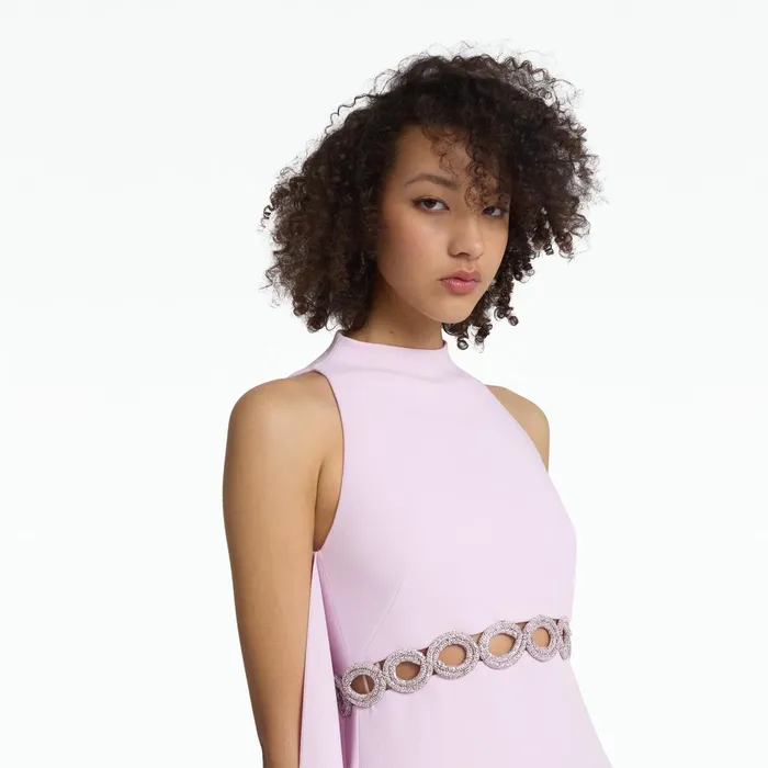 Safiyaa Joulia Lilac Snow Gown Women Dresses