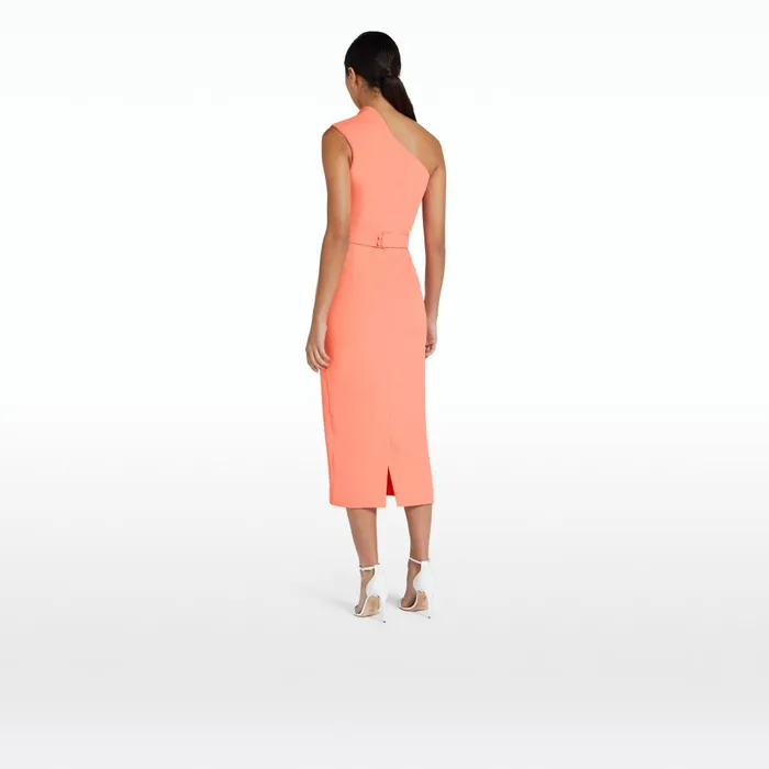 Safiyaa Juana Scarlet Star Midi Dress Women Dresses