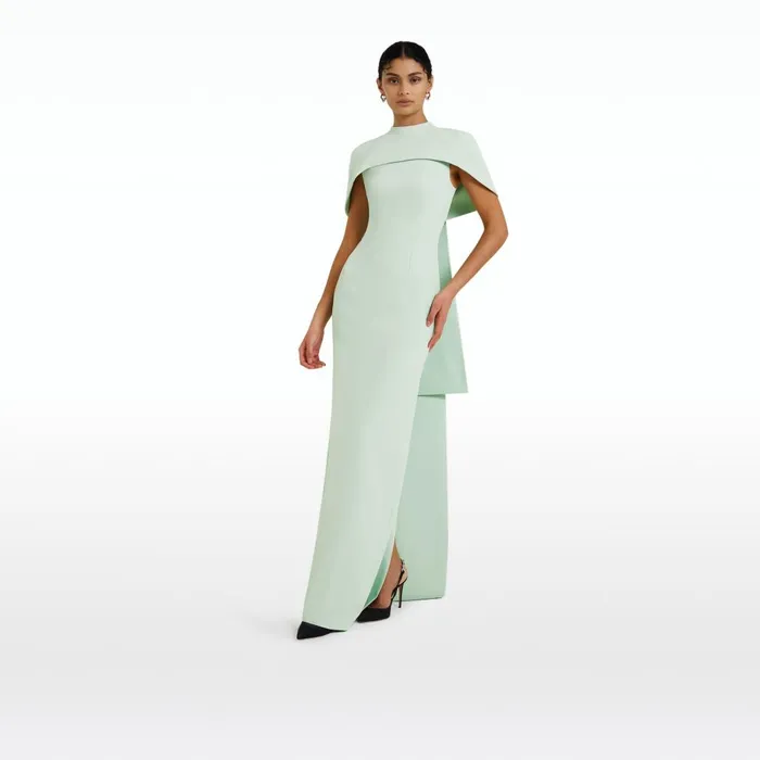 Safiyaa Kalika Jade Long Dress Women Dresses