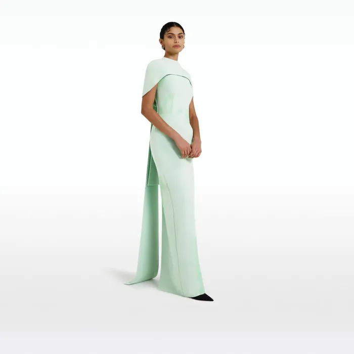 Safiyaa Kalika Jade Long Dress Women Dresses