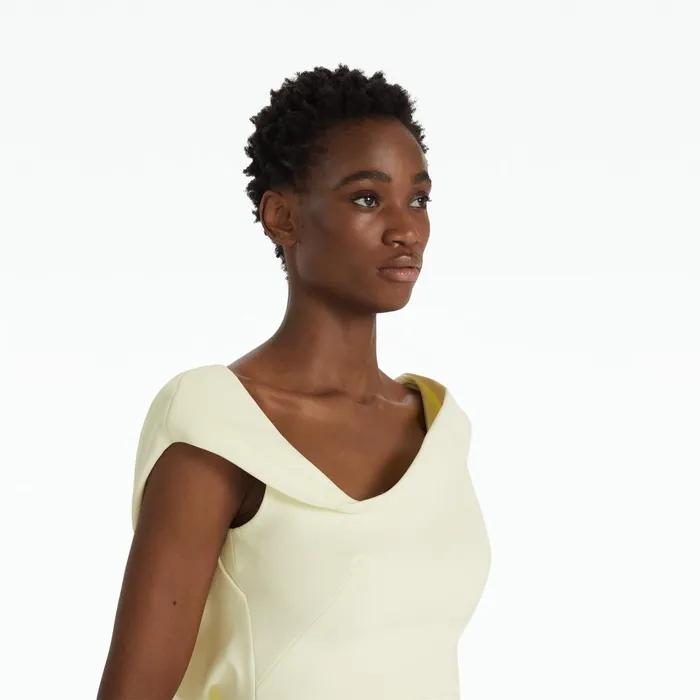 Safiyaa Koral Sorbet Midi Dress Women Dresses