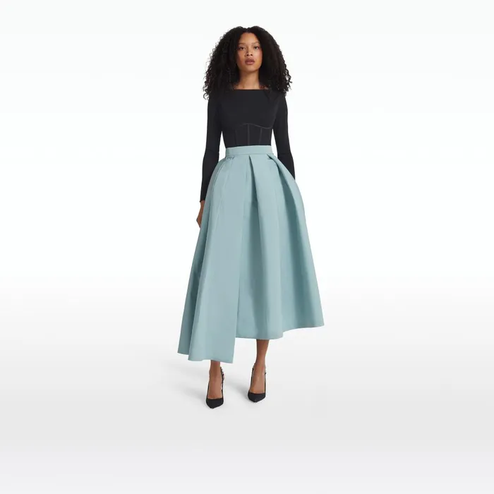 Safiyaa Kristian Spearmint Skirt Women Skirts