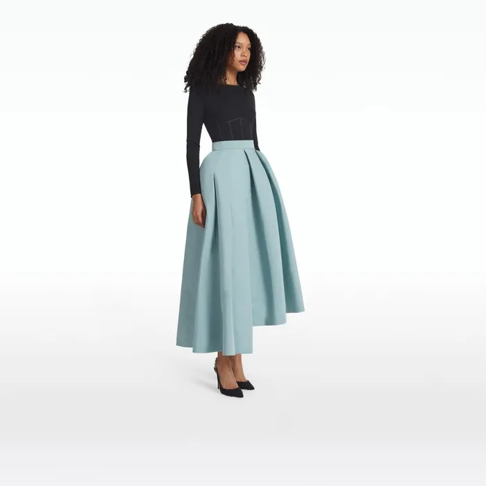 Safiyaa Kristian Spearmint Skirt Women Skirts