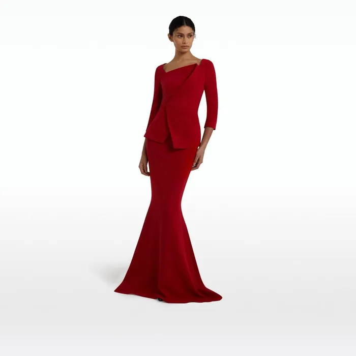 Safiyaa Lilian Azalea Red Top Women Tops