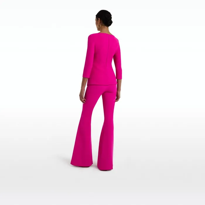 Safiyaa Lilian Wild Strawberry Top Women Tops