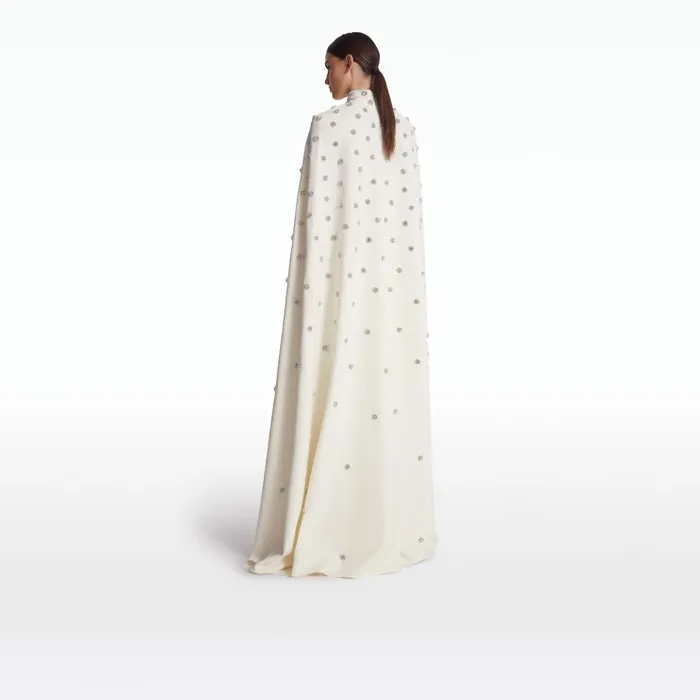Safiyaa Manore Ivory Harness With Myrine Jumpsuit Women Jumpsuits