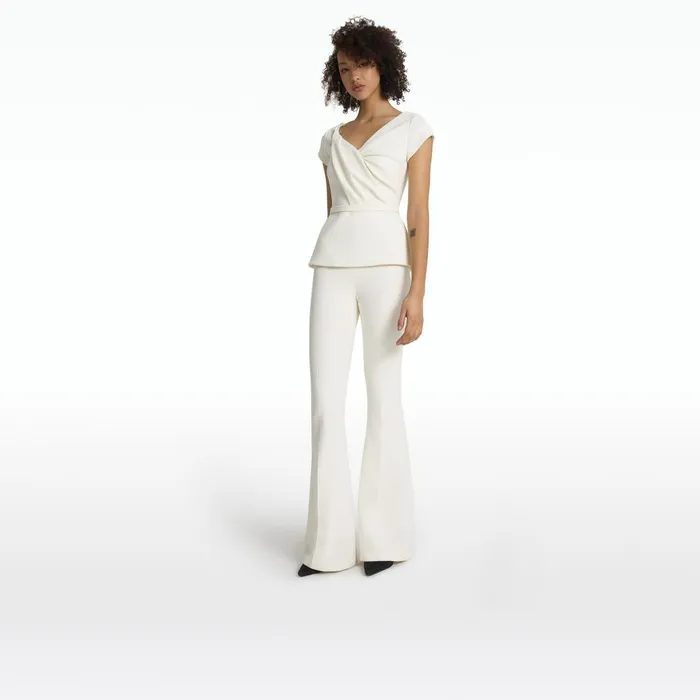 Safiyaa Nuvaya Ivory Top Women Tops