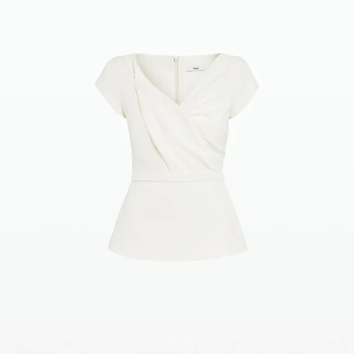 Safiyaa Nuvaya Ivory Top Women Tops