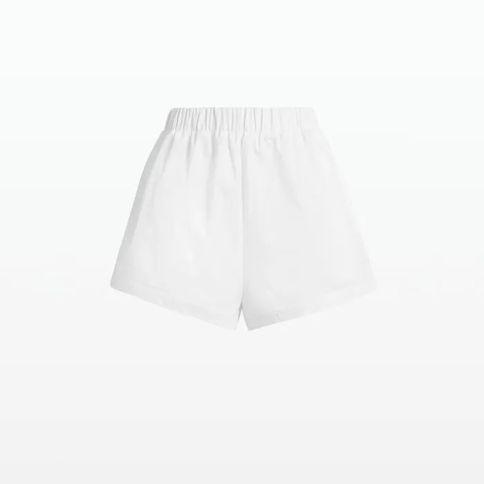 Safiyaa Oliver Ivory Shorts Women Trousers