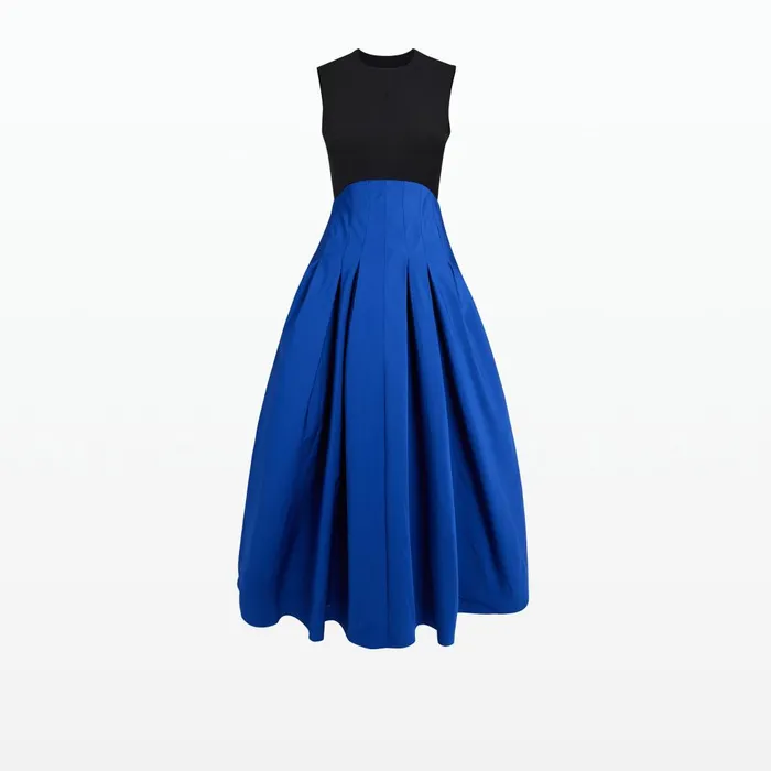 Safiyaa Raffie Marrakech and Black Long Dress Women Dresses