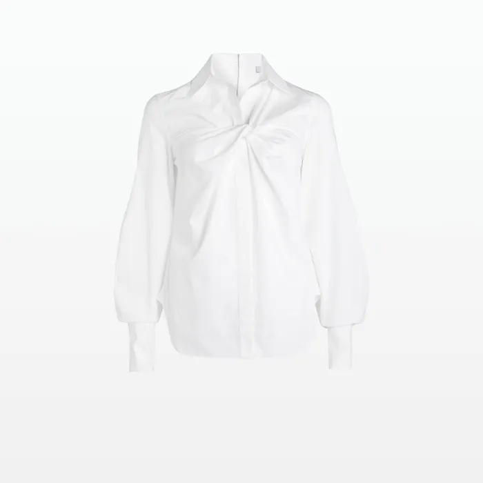 Safiyaa Tallula Ivory Cotton Top Women Tops
