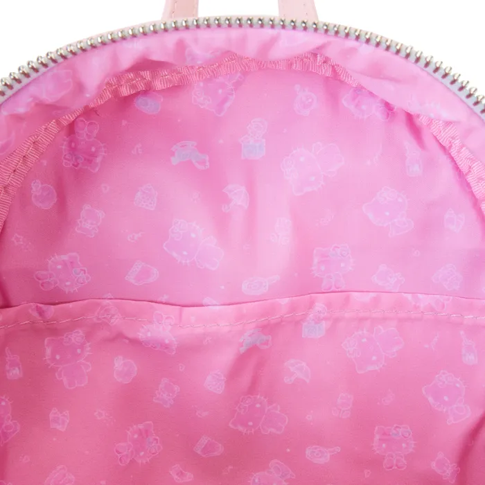 Sanrio Hello Kitty 50th Anniversary Clear and Cute Cosplay Mini Backpack Unisex Loungefly Backpacks Sanrio Hello Kitty 50th Anniversary Clear and Cute Cosplay Mini Backpack Unisex Loungefly Backpacks