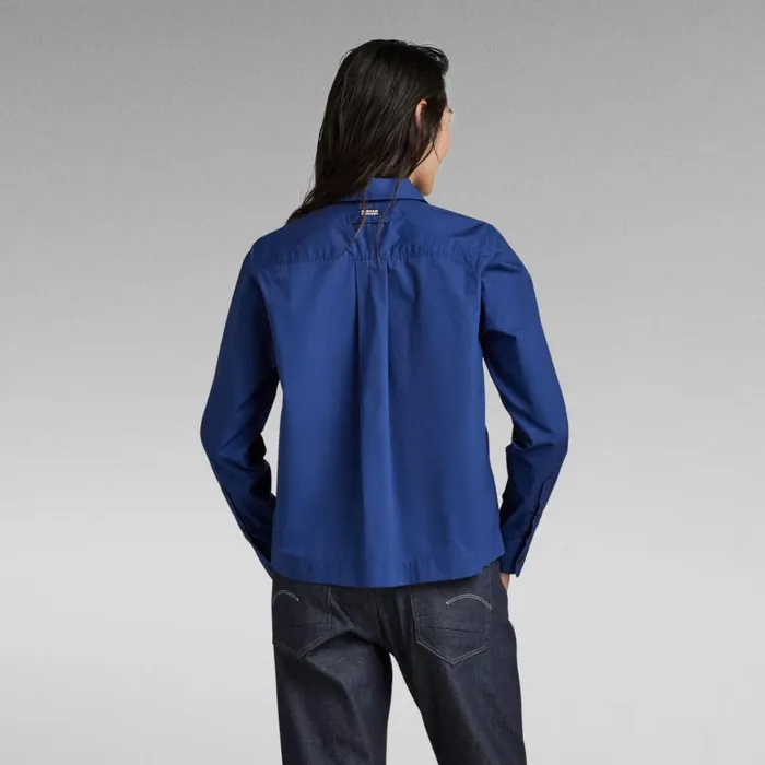 Shirts and Blouses Women GStar RAW Boxy Shirt Ballpen Blue