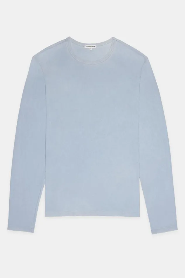 Shirts Men COTTON CITIZEN Classic Crew Long Sleeve Shirt Vintage Crystalline Shirts Men COTTON CITIZEN Classic Crew Long Sleeve Shirt Vintage Crystalline