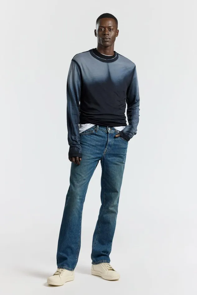 Shirts Men COTTON CITIZEN Prince Long Sleeve Shirt Black Cast Shirts Men COTTON CITIZEN Prince Long Sleeve Shirt Black Cast