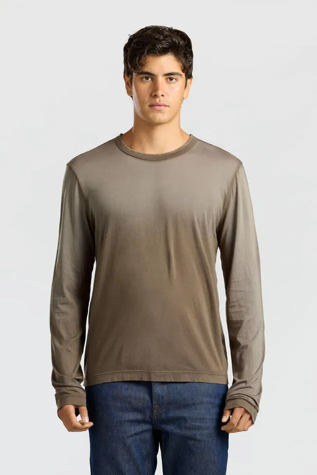 Shirts Men COTTON CITIZEN Prince Long Sleeve Shirt Fossil Cast