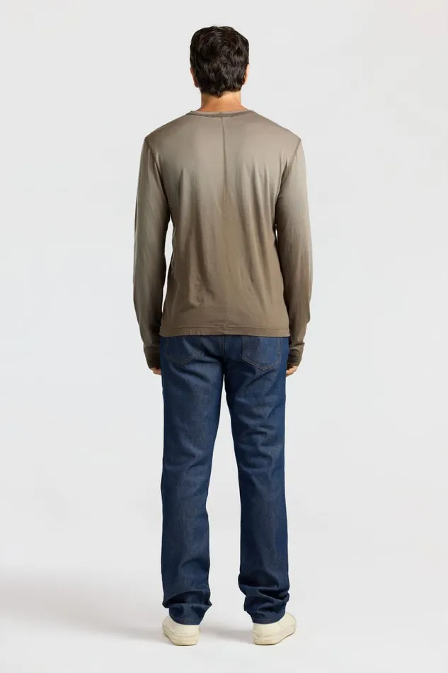 Shirts Men COTTON CITIZEN Prince Long Sleeve Shirt Fossil Cast Shirts Men COTTON CITIZEN Prince Long Sleeve Shirt Fossil Cast