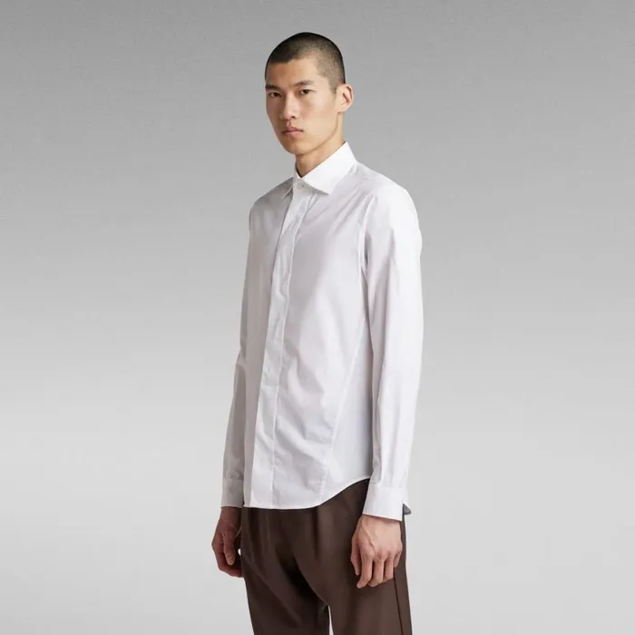 Shirts Men GStar RAW Formal Superslim Shirt White