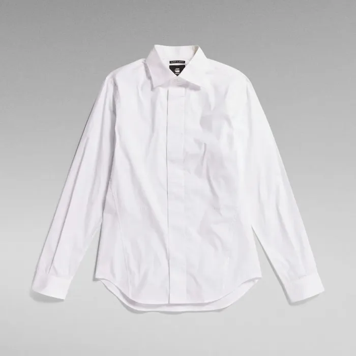Shirts Men GStar RAW Formal Superslim Shirt White