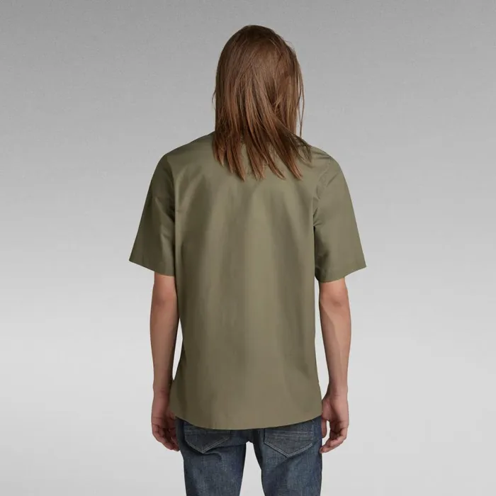 Shirts Men GStar RAW Hawaii Commando TShirt Shamrock
