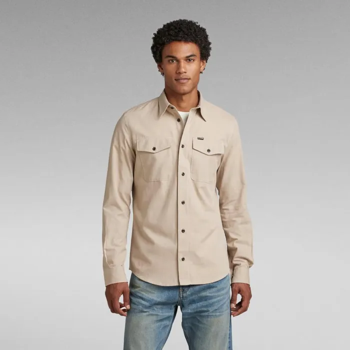 Shirts Men GStar RAW Marine Slim Shirt Dumic