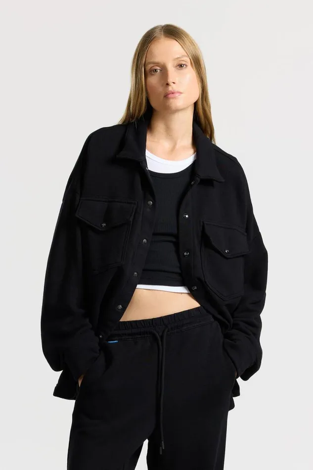 Shirts Women COTTON CITIZEN Boston Buttondown Jet Black
