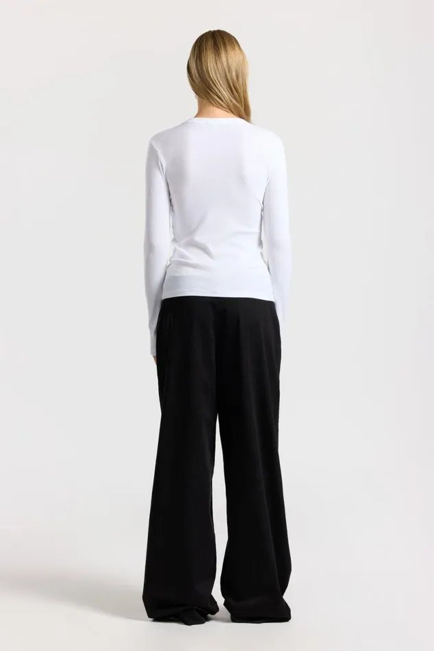 Shirts Women COTTON CITIZEN Verona UNeck Shirt White Shirts Women COTTON CITIZEN Verona UNeck Shirt White