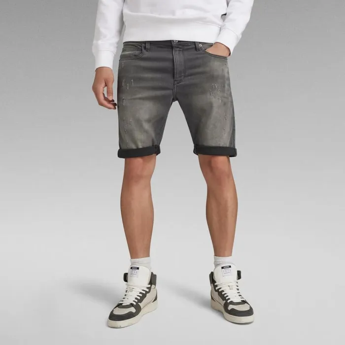Shorts Men GStar RAW 3301 Slim Short Light Aged Destroy