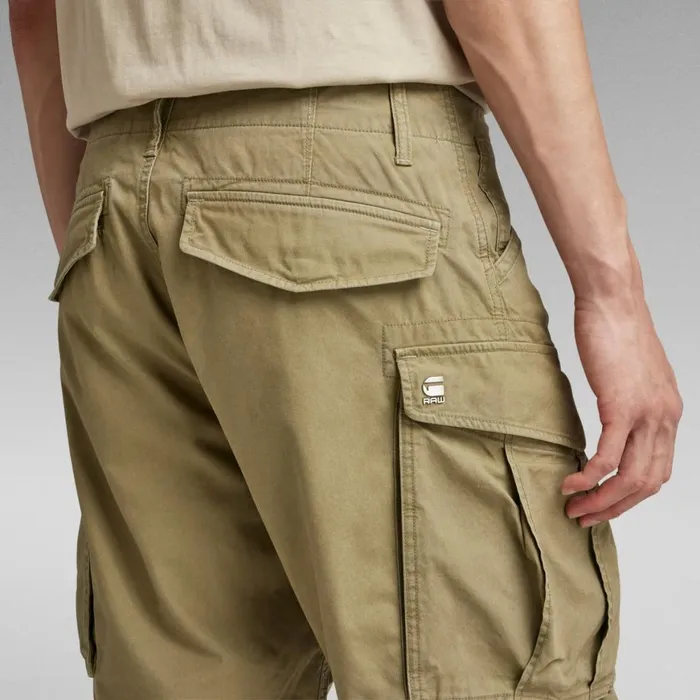 Shorts Men GStar RAW Rovic Zip Relaxed Shorts Smoke Olive