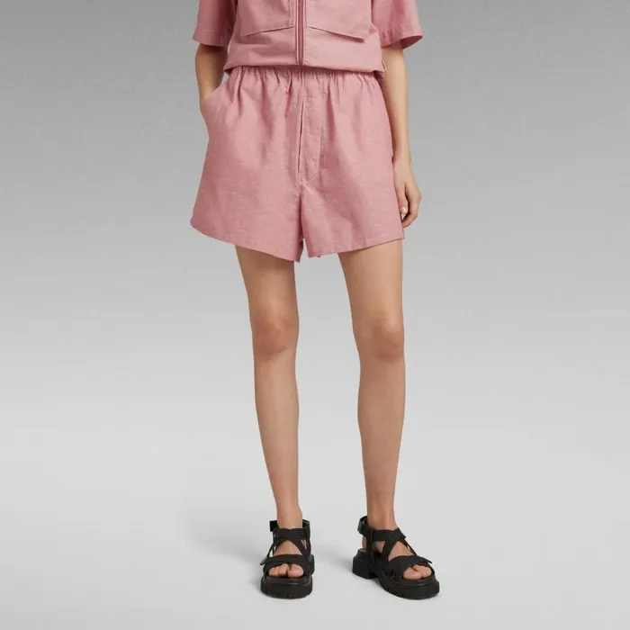 Shorts Women GStar RAW Sport Shorts Pink Inkmilk