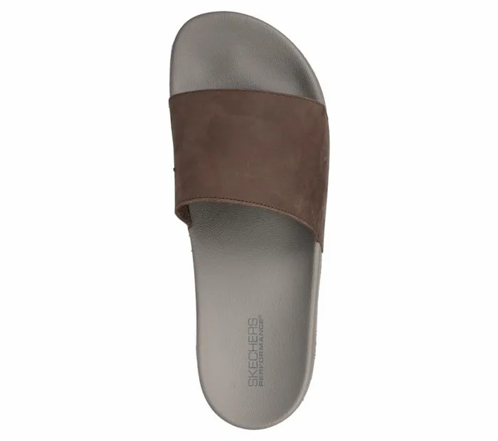 Skechers 19th Hole 8211 Bunker Shot Taupe Men Sandals Skechers 19th Hole 8211 Bunker Shot Taupe Men Sandals