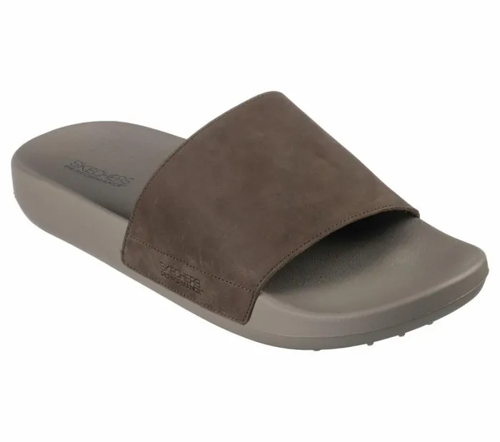 Skechers 19th Hole 8211 Bunker Shot Taupe Men Sandals Skechers 19th Hole 8211 Bunker Shot Taupe Men Sandals