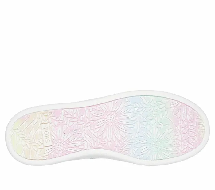 Skechers BOBS D039Vine 8211 Doodle Fair White Multi Women Casual Sneakers