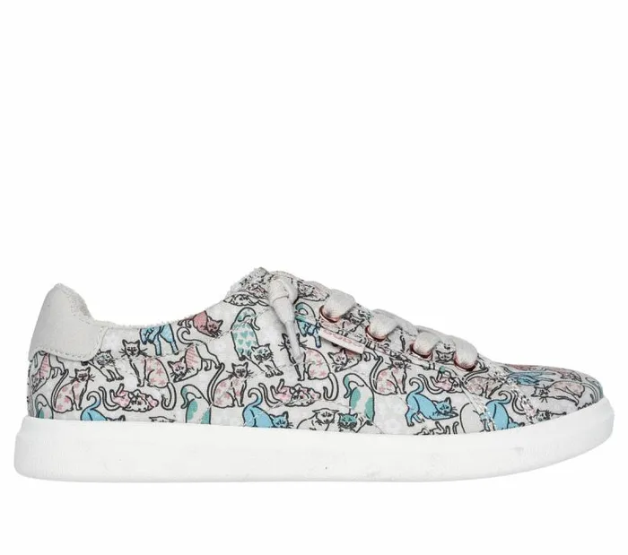 Skechers BOBS D039Vine 8211 Pattern Play Natural Multi Women Casual Sneakers