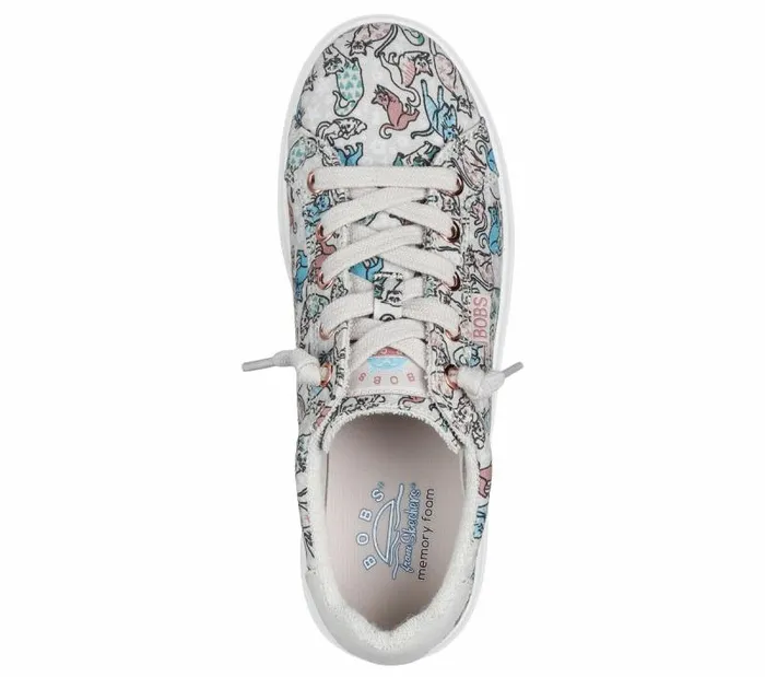 Skechers BOBS D039Vine 8211 Pattern Play Natural Multi Women Casual Sneakers Skechers BOBS D039Vine 8211 Pattern Play Natural Multi Women Casual Sneakers