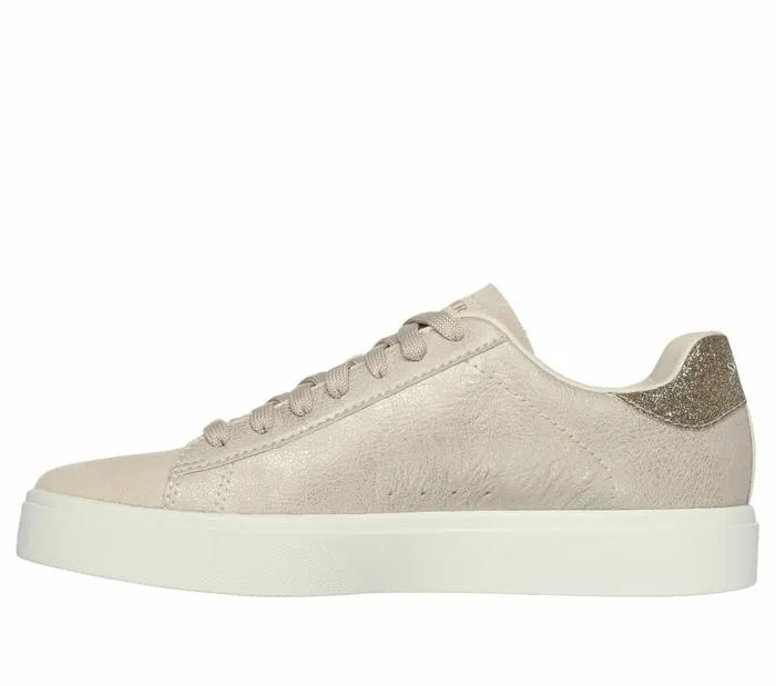Skechers Eden LX8211 Glimpse Of Glitter Natural Gold Women Casual Sneakers Skechers Eden LX8211 Glimpse Of Glitter Natural Gold Women Casual Sneakers
