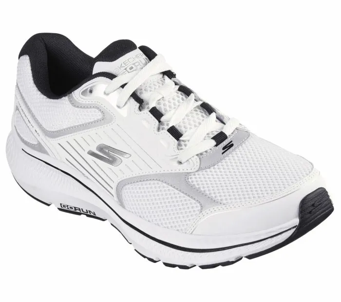 Skechers GO RUN Consistent 20 8211 Silver Wolf White Silver Men Athletic Sneakers Skechers GO RUN Consistent 20 8211 Silver Wolf White Silver Men Athletic Sneakers