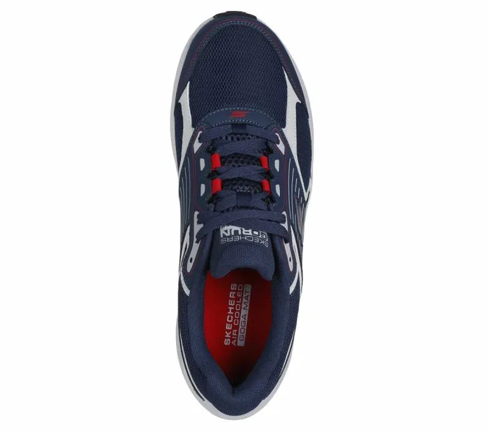 Skechers GO RUN Consistent 20 Navy Red Men Athletic Sneakers