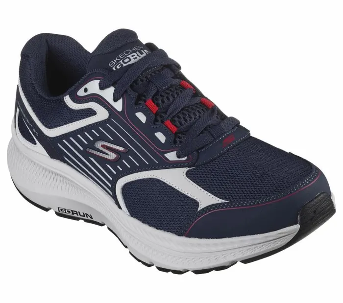 Skechers GO RUN Consistent 20 Navy Red Men Athletic Sneakers