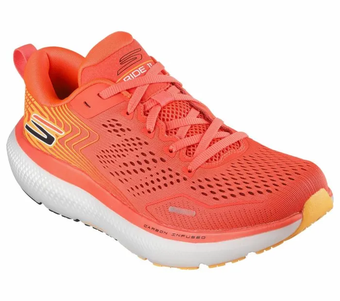 Skechers GO RUN Ride 11 Red Multi Men Athletic Sneakers
